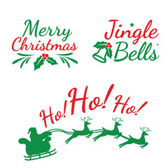 Christmas graphic Holiday decor Cute party element