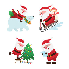 Merry Christmas graphic Holiday decor Cute party element