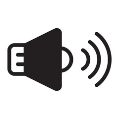 volume glyph icon