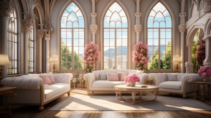 Luxury good witch's mansion, Living room.
