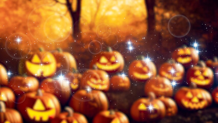 ハロウィンの背景イメージ