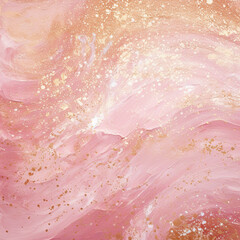 Obraz premium pink gold pastel background