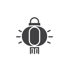 Obraz premium Chinese Lantern vector icon