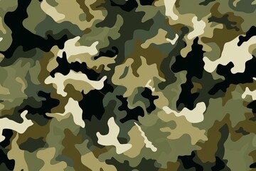 Fototapeta premium Camo military pattern