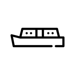 boat line icon