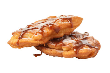 Beaver Tails Isolation White Setting on a transparent background