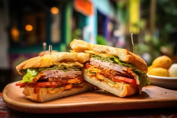 Kissenbezug Cubas sandwiches  © kramynina
