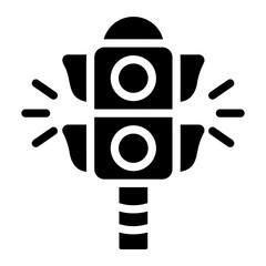 traffic light Solid icon