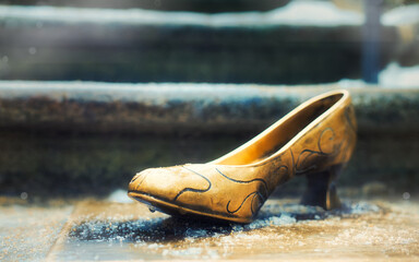 Goldener Schuh