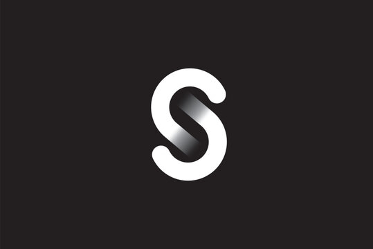 Letter S logo design icon vector template