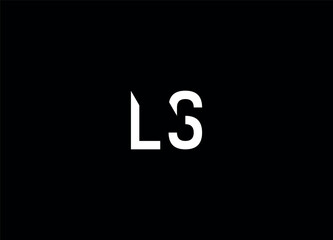LS  initial logo design and creative logo