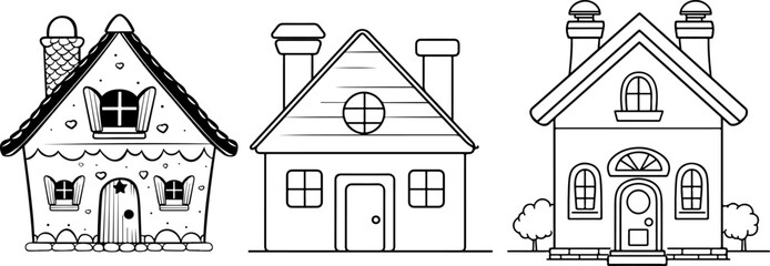 kids doll house lines