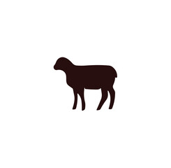 animal icon vector on white background	
