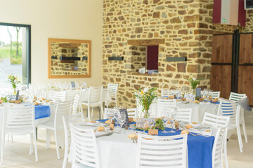 Décoration de table de mariage, campagne, champêtre