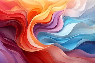 Colorful surreal imagination abstract background