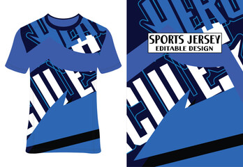 Sublimation Sports Jersey Tee Design | Athletic Apparel | Customizable Print | Performance Wear | Digital Art