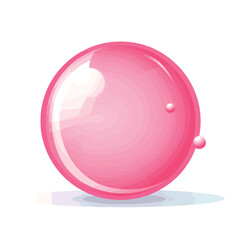 sweet, bubble, gum, chewing, pink, candy, bubblegum, background, isolated, vector, white, design, shape, fun, illustration, object, cartoon, cute, sugar, gummy, ball, chewy, set, food, flavor, blowing