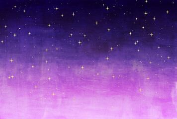 背景素材_夜空_ラメ