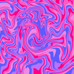 seamless pattern with pink and blue circles