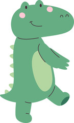 Crocodile Walking Animal