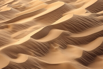 Fototapeta na wymiar Amazing abstract pattern in gobi sand
