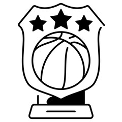 Basketball Trophy