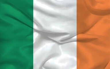 Ireland 3d background flag