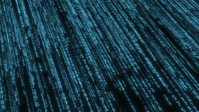 Digital moving background. Digital technology concept. Video animation.