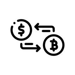 exchange line icon