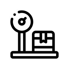 weight line icon