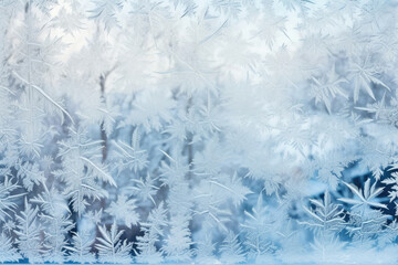 Cold nature snow seasonal blue christmas frosty winter weather background white frosted ice