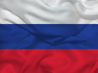 Russia 3d background flag
