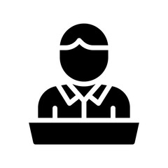 presentation glyph icon