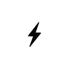 Lightning icon, Lightning sign vector for web site Computer and mobile app