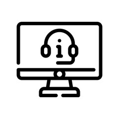 online support line icon