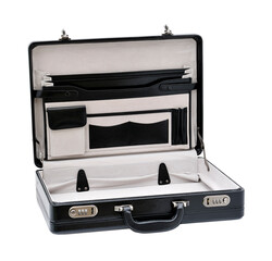 open hard type briefcase attaché case