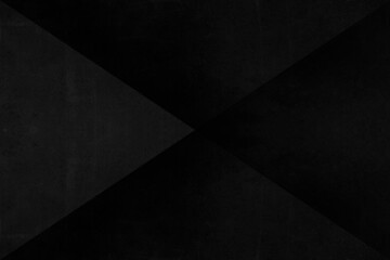 Black abstract geometric background. Grunge wallpaper