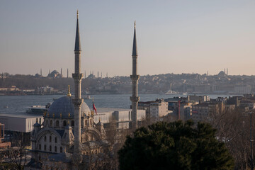Fototapeta na wymiar The most beautiful historical places in Istanbul
