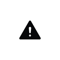 Warning icon, Warning symbol vector for web site Computer and mobile app