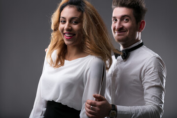 Charisma upfront, cheeky support behind