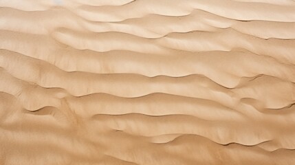 Brown on beige wave sand on beach texture background