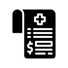 insurance glyph icon