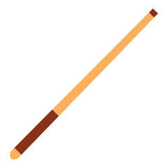Pool Cue stick vector element illustration