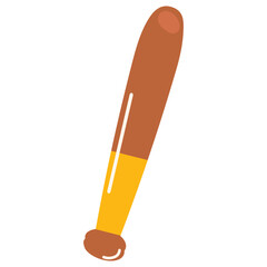 baseball bat vector element illustration