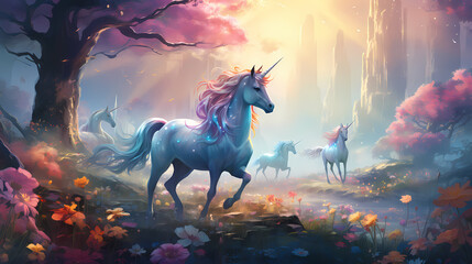 unicorns in the glade