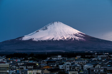 富士山　夜明け