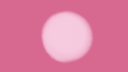 ホワっとした丸(ピンク)