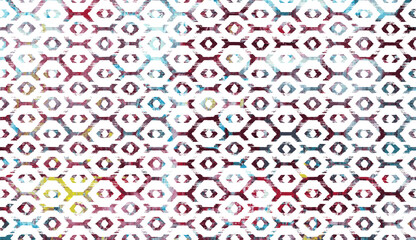 Carpet and Rugs textile design with grunge and distressed texture repeat pattern 
