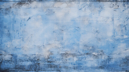 Blue vintage plaster wall background
