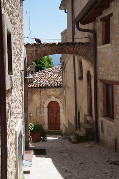 Fiamignano, old village in Rieti province